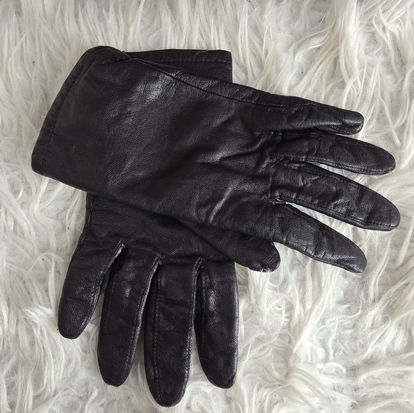 LEATHER GLOVES  FOWNES Size 7 1/2 - Picture 5 of 5